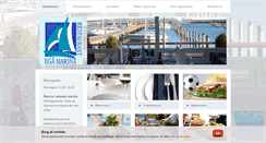 Desktop Screenshot of egaamarina.dk